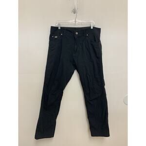 Kuhl Born In The Mountains Men's Pants Black Nylon Hiking Size 36x32 RN108846